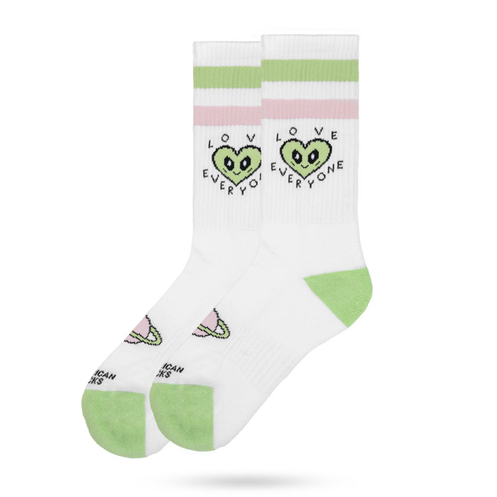 AMERICAN SOCKS Love Everyone Kaltses - Mid High